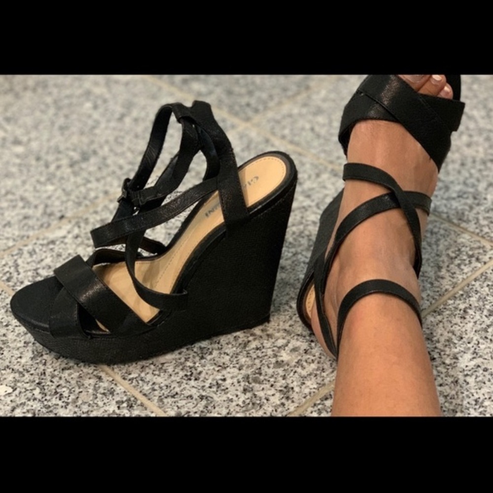 Gianni Bini wedge heel sandals